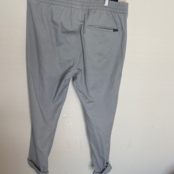 Volcom Men's Gray PantsXL #88 - Picture 2 of 2